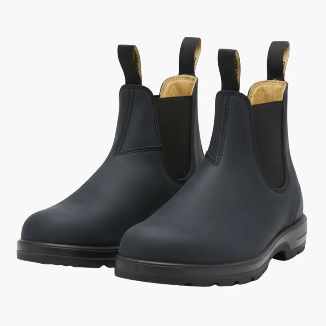Wilfred | Rugged Leather Elastic Panel Chelsea Boots
