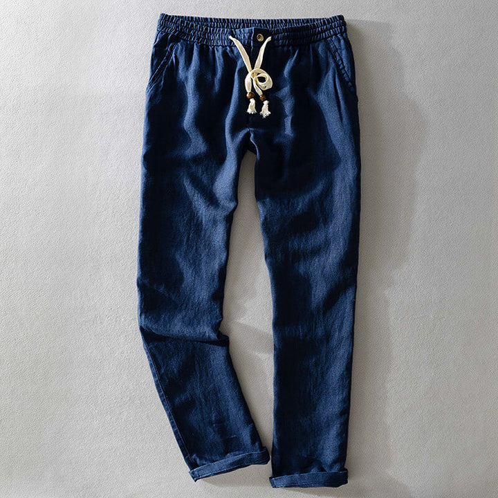 Boden | Men's Slim Fit Linen Pants