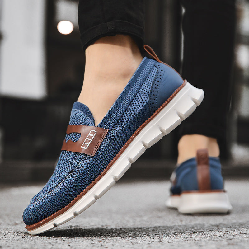 Marcus | Breathable Slip-On Oxford Loafers