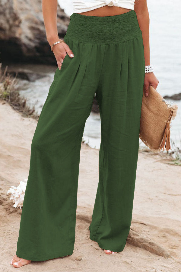 Eloïse | Women's Wide Leg Linen Pants