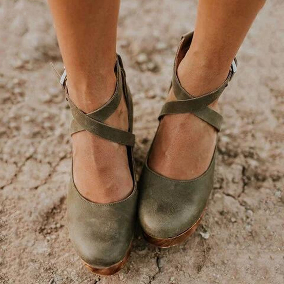 Celeste | Women’s Vintage Wedge Heels