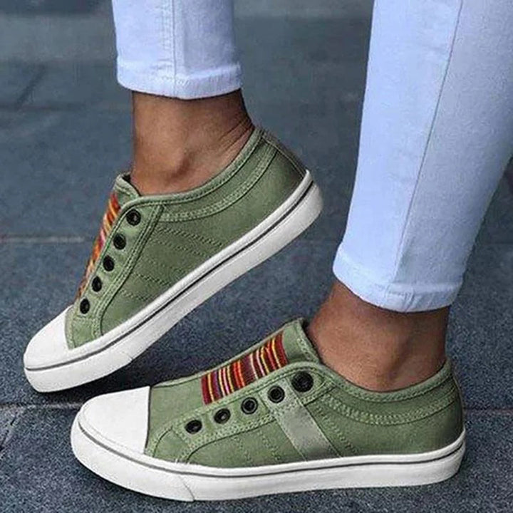 Frankie | Slip On Canvas Sneakers