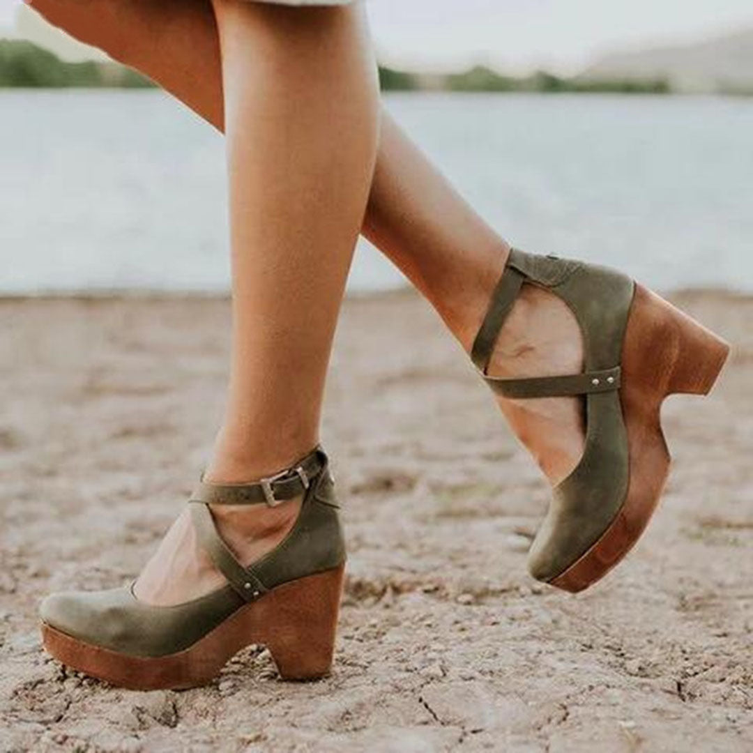 Celeste | Women’s Vintage Wedge Heels