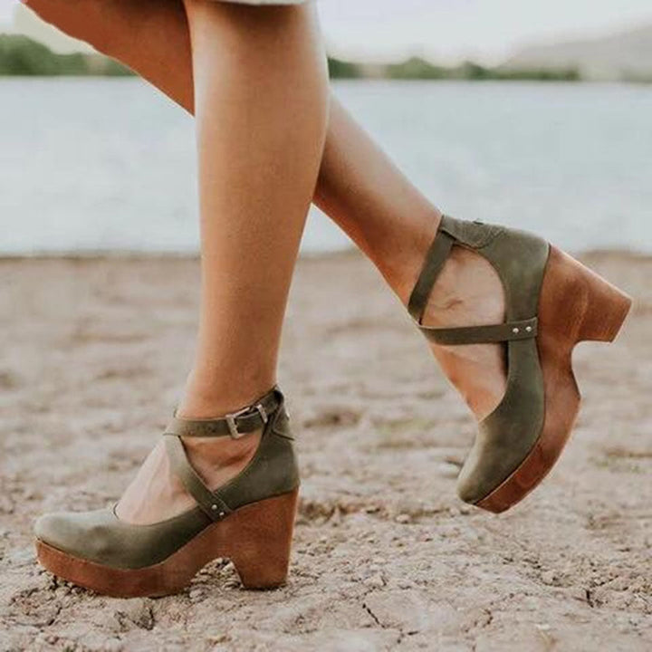 Celeste | Women’s Vintage Wedge Heels
