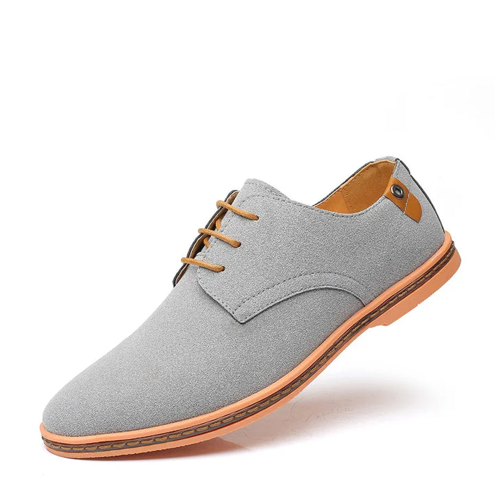 Ashford | Plain Toe Suede Lace-Up Oxford Casual Mens Shoes