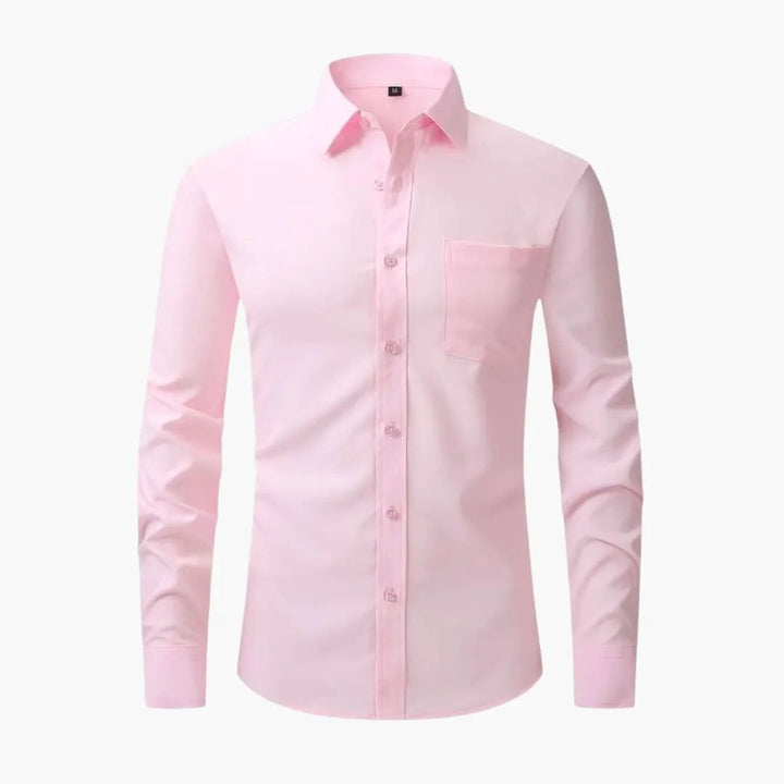 Aiden | Classic Button-Up Men's Smart-Casual Shirt with Chest Pocket