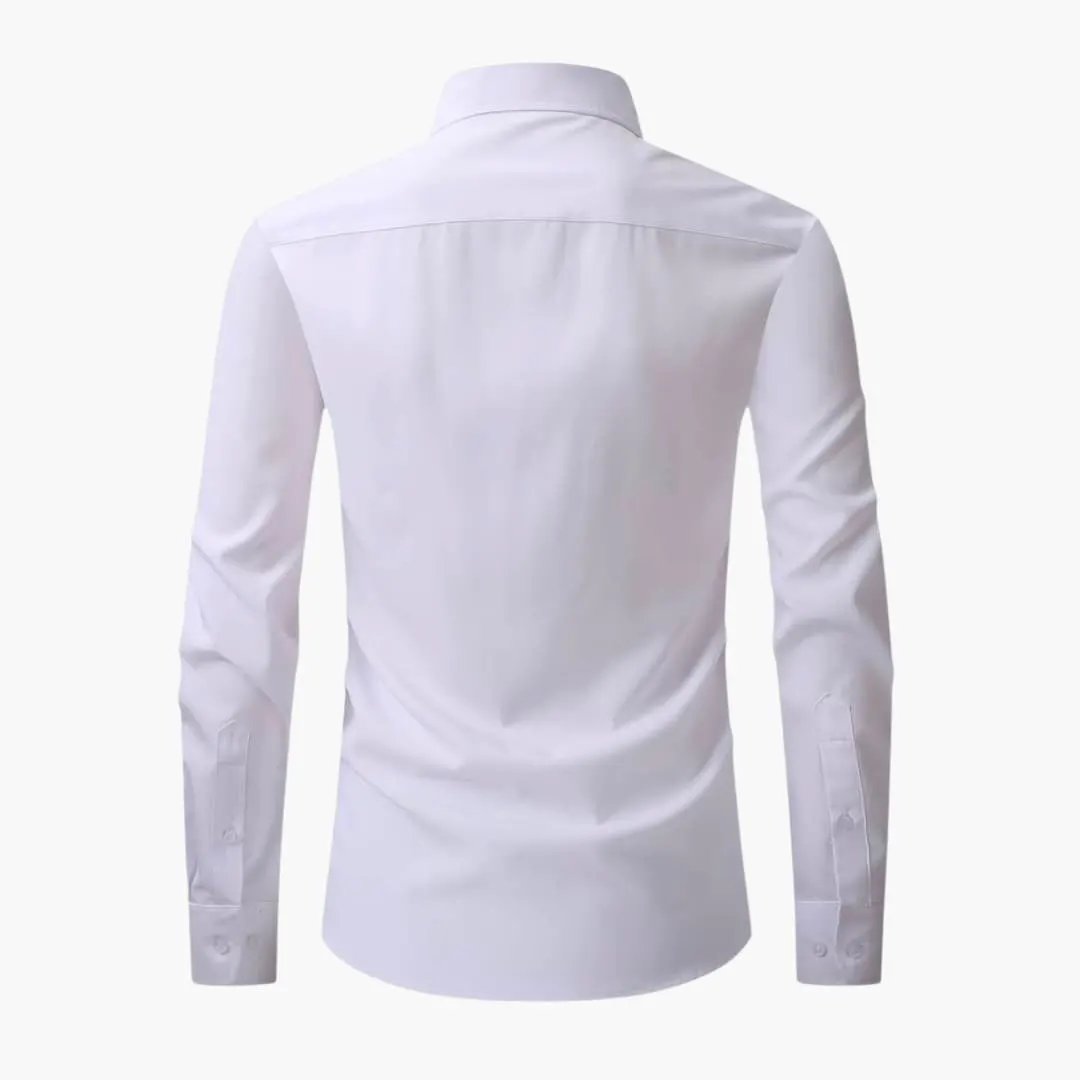 Aiden | Classic Button-Up Men's Smart-Casual Shirt with Chest Pocket