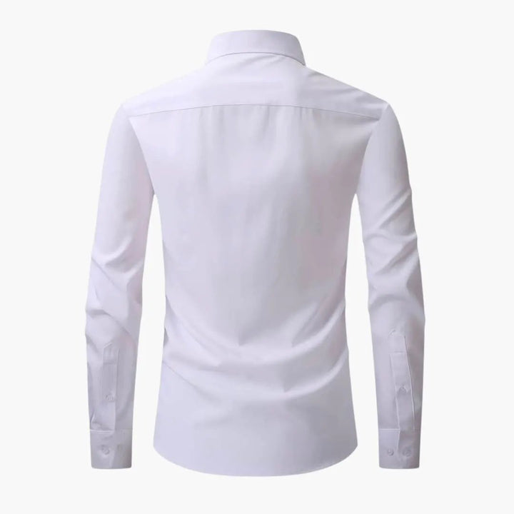 Aiden | Classic Button-Up Men's Smart-Casual Shirt with Chest Pocket