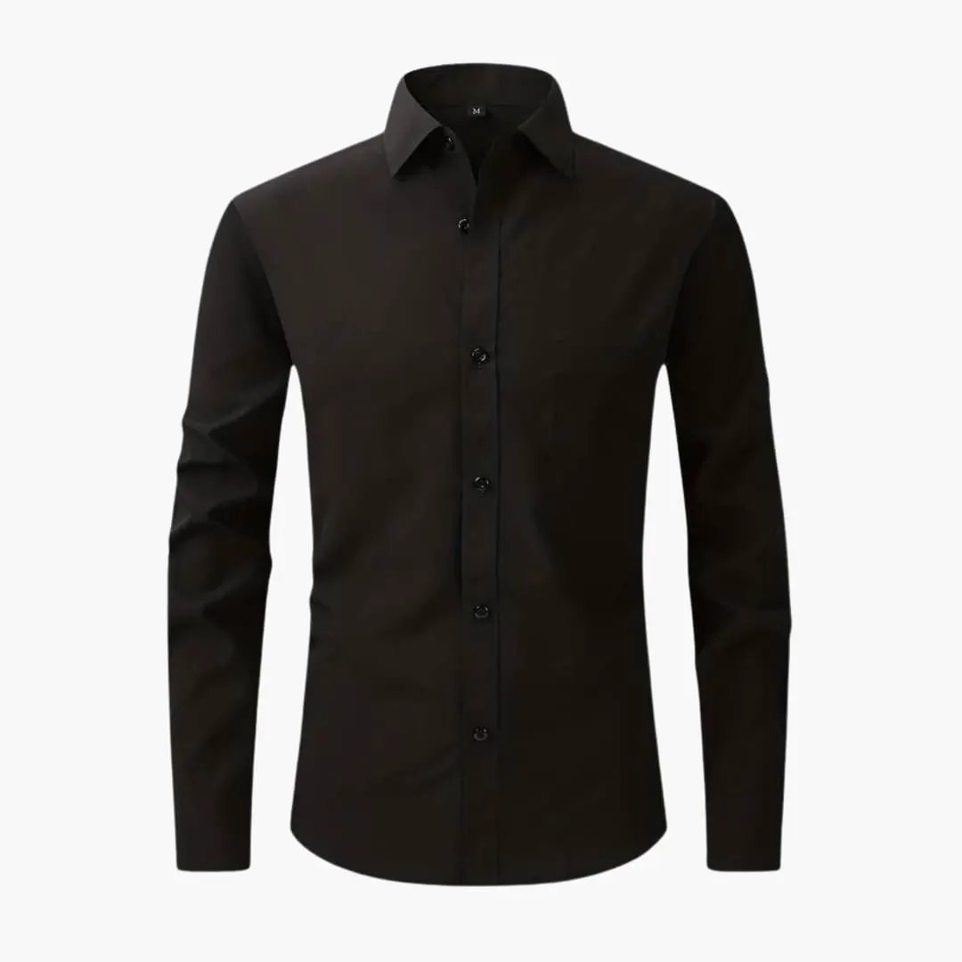 Aiden | Classic Button-Up Men's Smart-Casual Shirt with Chest Pocket
