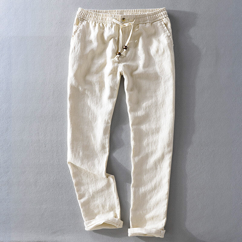Boden | Men's Slim Fit Linen Pants