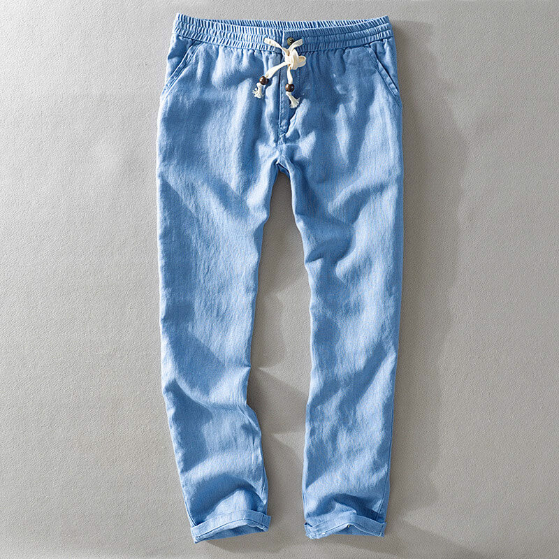 Boden | Men's Slim Fit Linen Pants