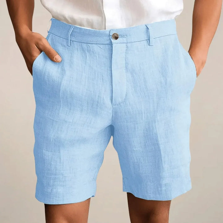 Rafferty | Men's Tailored Chino Linen Shorts
