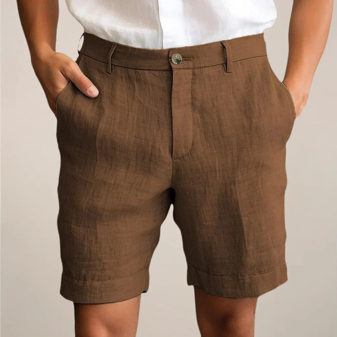Rafferty | Men's Tailored Chino Linen Shorts