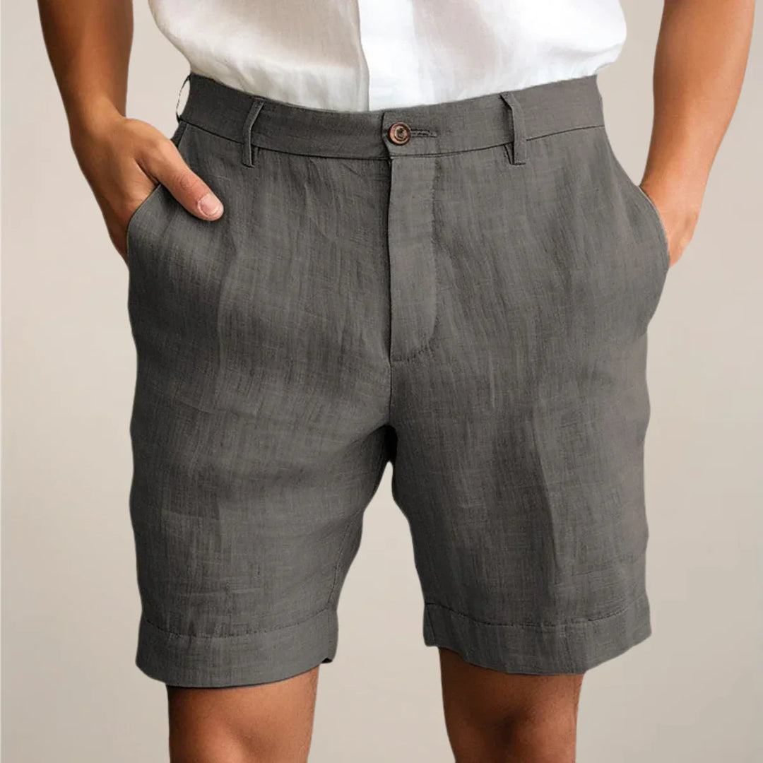 Rafferty | Men's Tailored Chino Linen Shorts