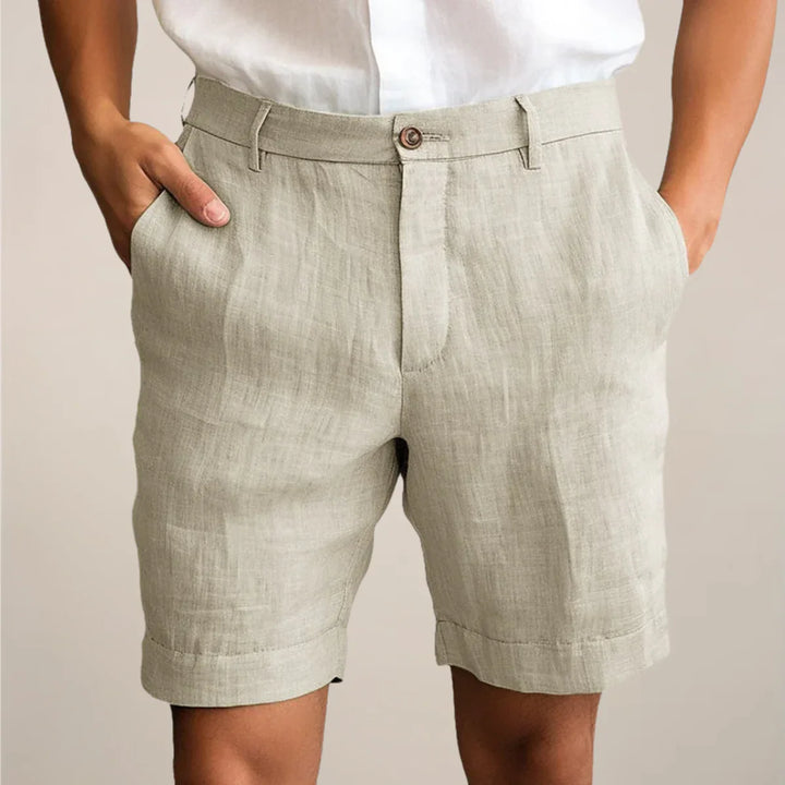 Rafferty | Men's Tailored Chino Linen Shorts