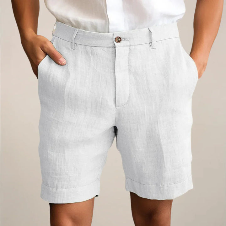 Rafferty | Men's Tailored Chino Linen Shorts