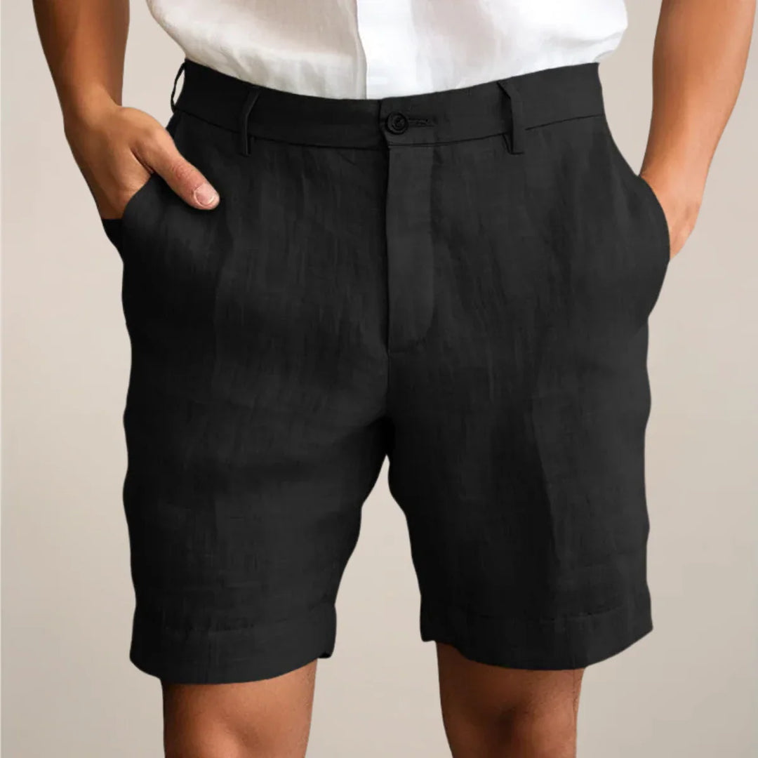 Rafferty | Men's Tailored Chino Linen Shorts