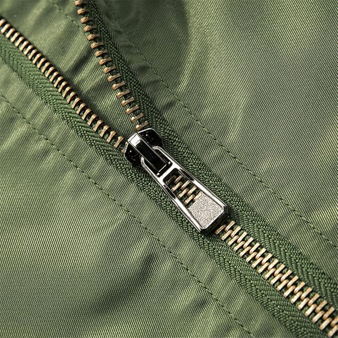 Logan | MA-1 Quilted Liner Men's Pilot Bomber Jacket