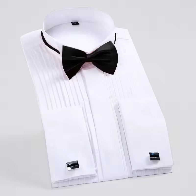 Varen | Men’s Tuxedo Formal Dress Shirt