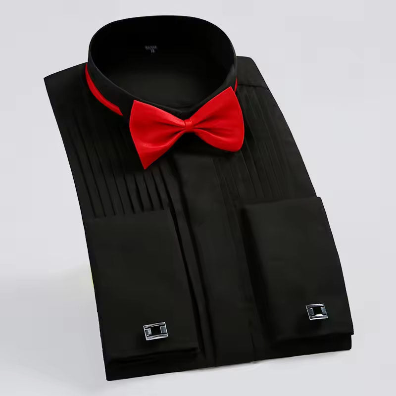 Varen | Men’s Tuxedo Formal Dress Shirt