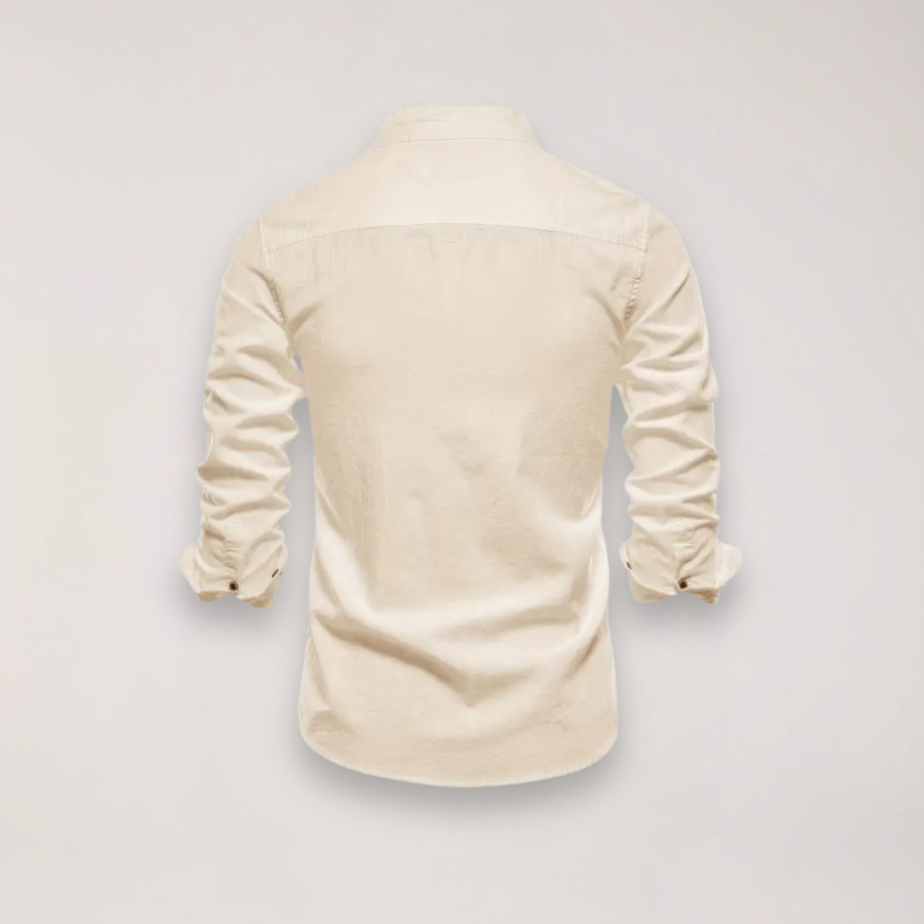 Julian | Men’s Formal Stand Collar Dress Shirt