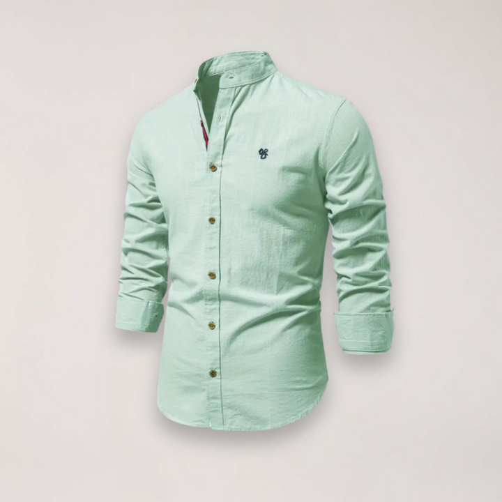 Julian | Men’s Formal Stand Collar Dress Shirt