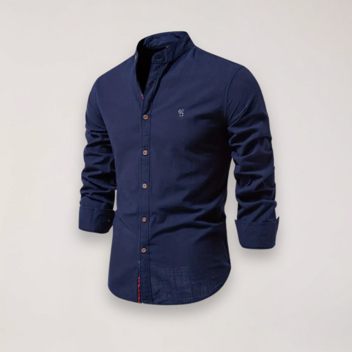 Julian | Men’s Formal Stand Collar Dress Shirt