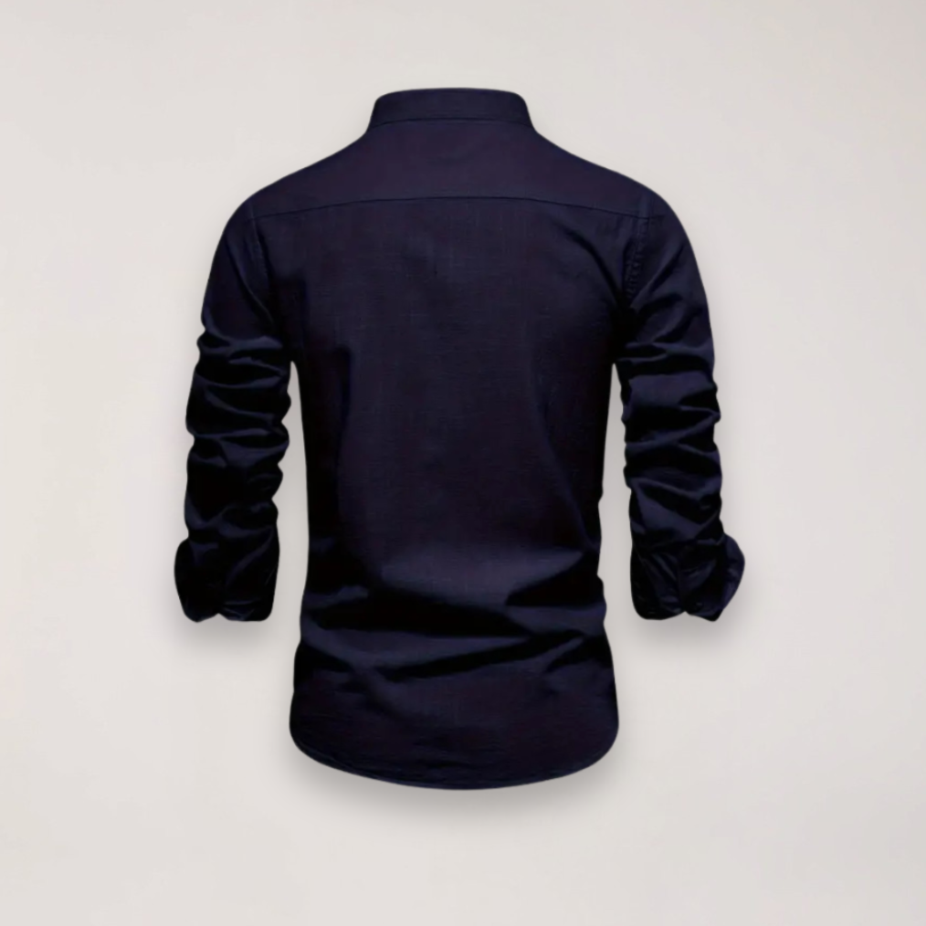 Julian | Men’s Formal Stand Collar Dress Shirt