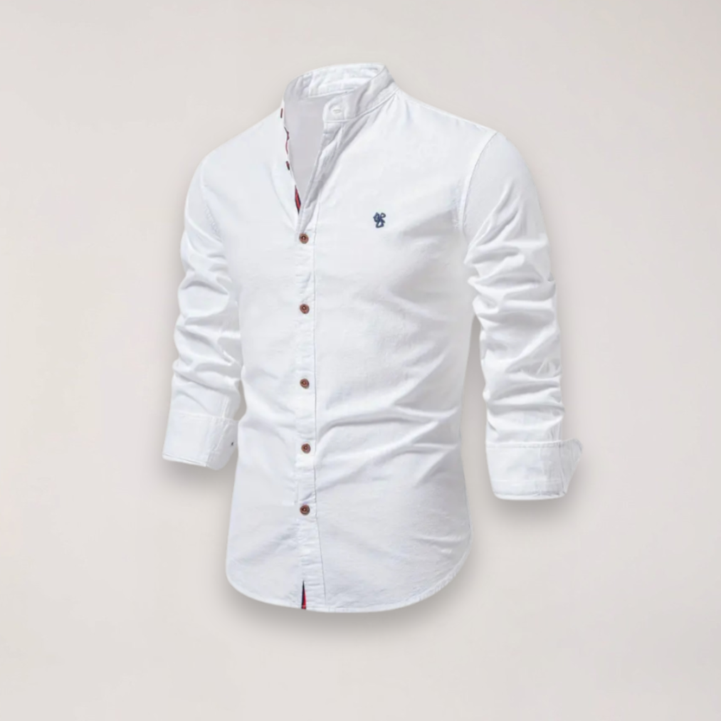 Julian | Men’s Formal Stand Collar Dress Shirt