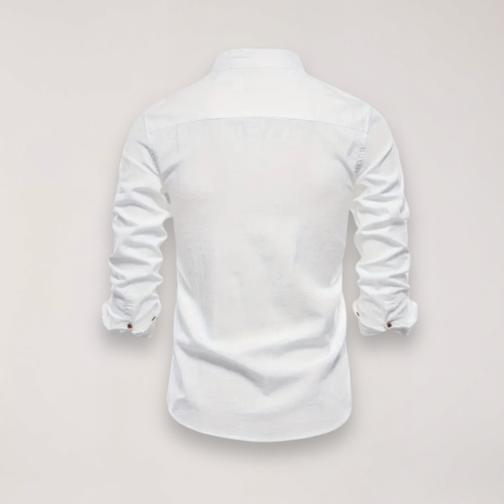 Julian | Men’s Formal Stand Collar Dress Shirt