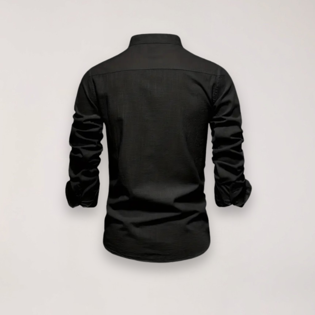 Julian | Men’s Formal Stand Collar Dress Shirt