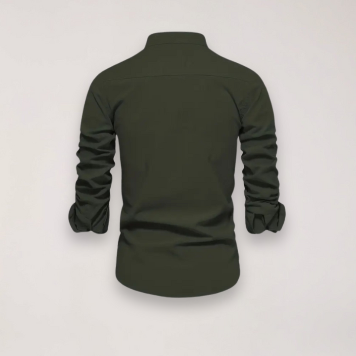Julian | Men’s Formal Stand Collar Dress Shirt