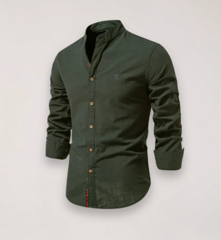 Julian | Men’s Formal Stand Collar Dress Shirt