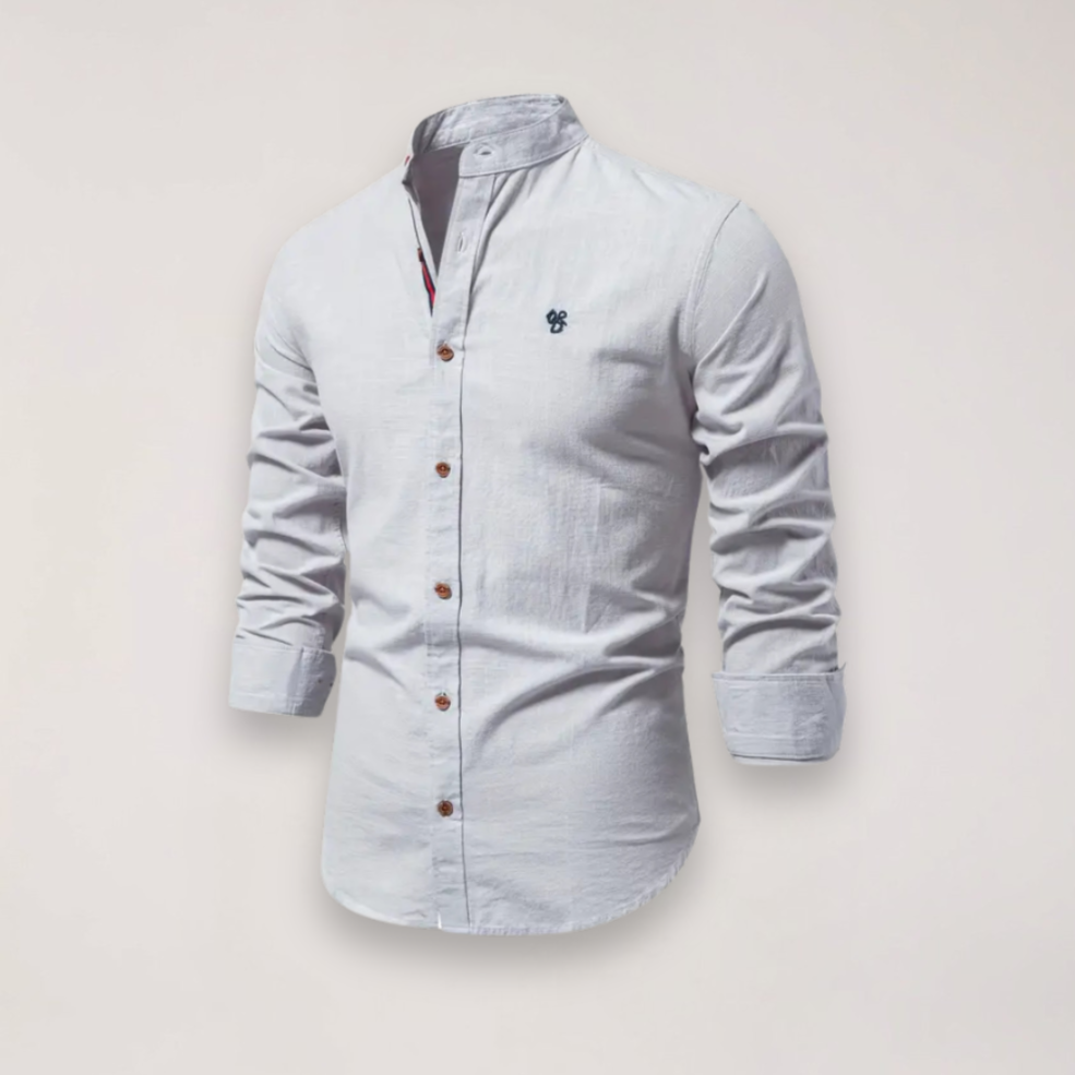 Julian | Men’s Formal Stand Collar Dress Shirt