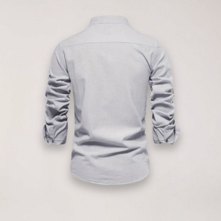 Julian | Men’s Formal Stand Collar Dress Shirt