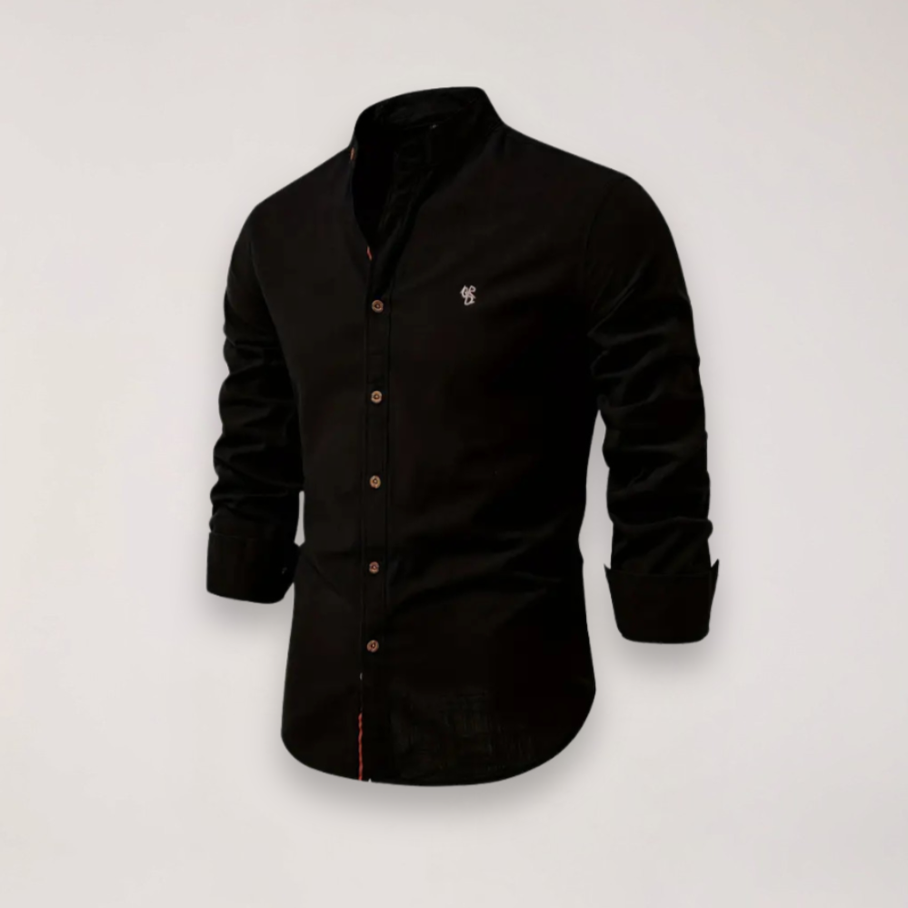 Julian | Men’s Formal Stand Collar Dress Shirt