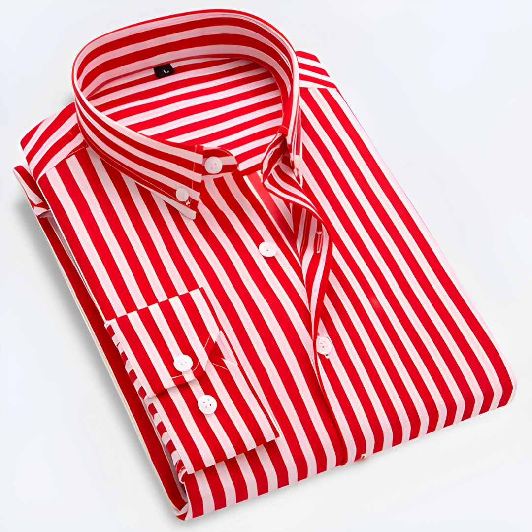 Rafael | Men’s Formal Striped Dress Shirt
