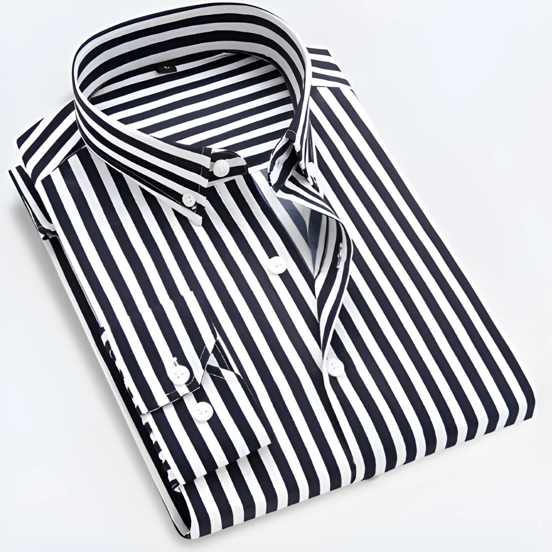 Rafael | Men’s Formal Striped Dress Shirt