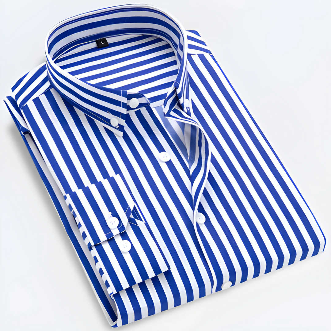 Rafael | Men’s Formal Striped Dress Shirt
