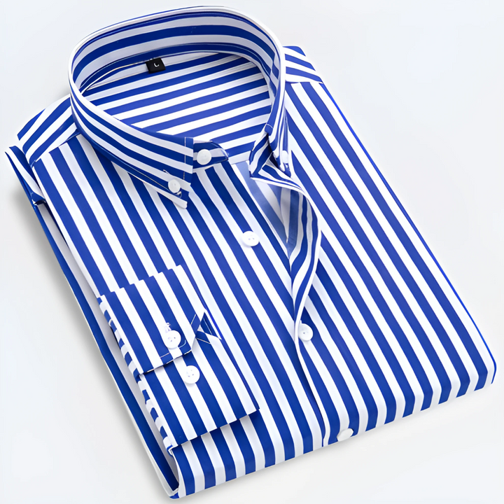 Rafael | Men’s Formal Striped Dress Shirt