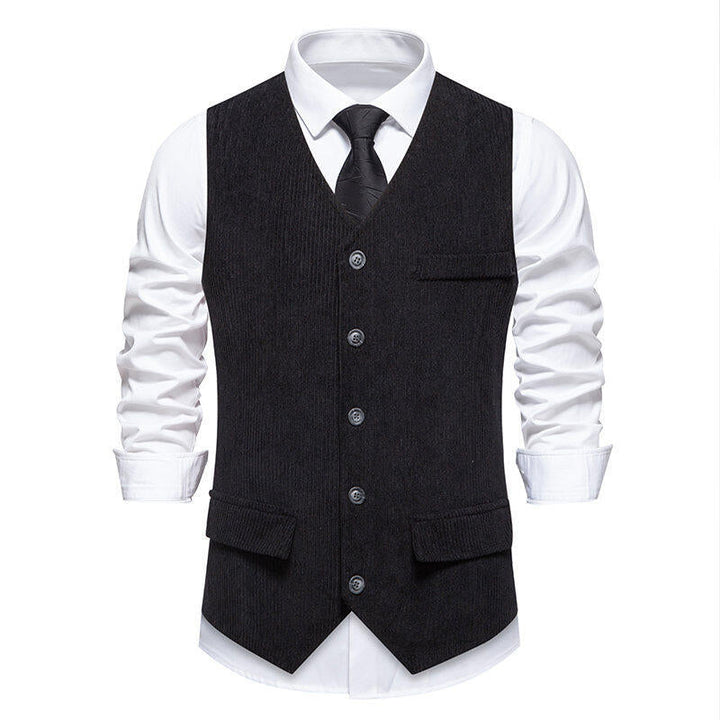 Ryan | Textured Wedding Guest Suit Vest