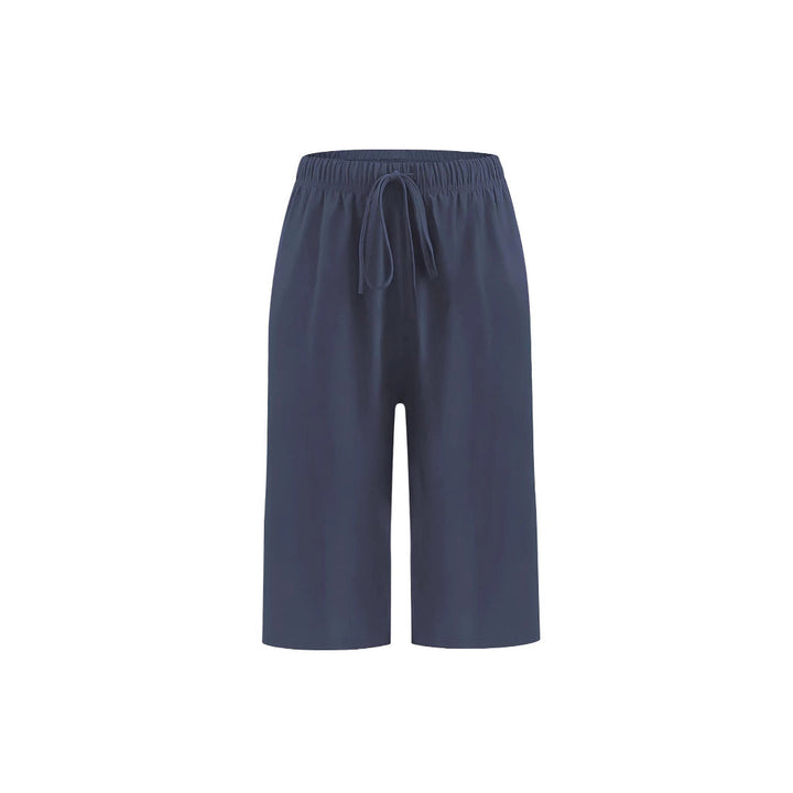 Brielle | Women's High Waist Drawstring Bermuda Shorts