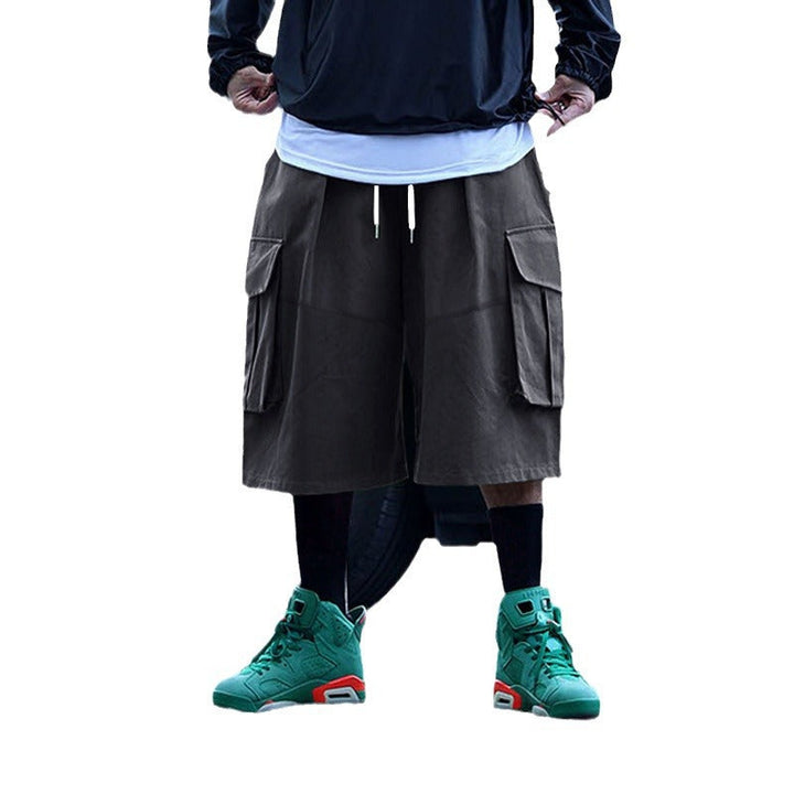 Grover | Men's Wide Leg Cargo Shorts with Oversized Pockets