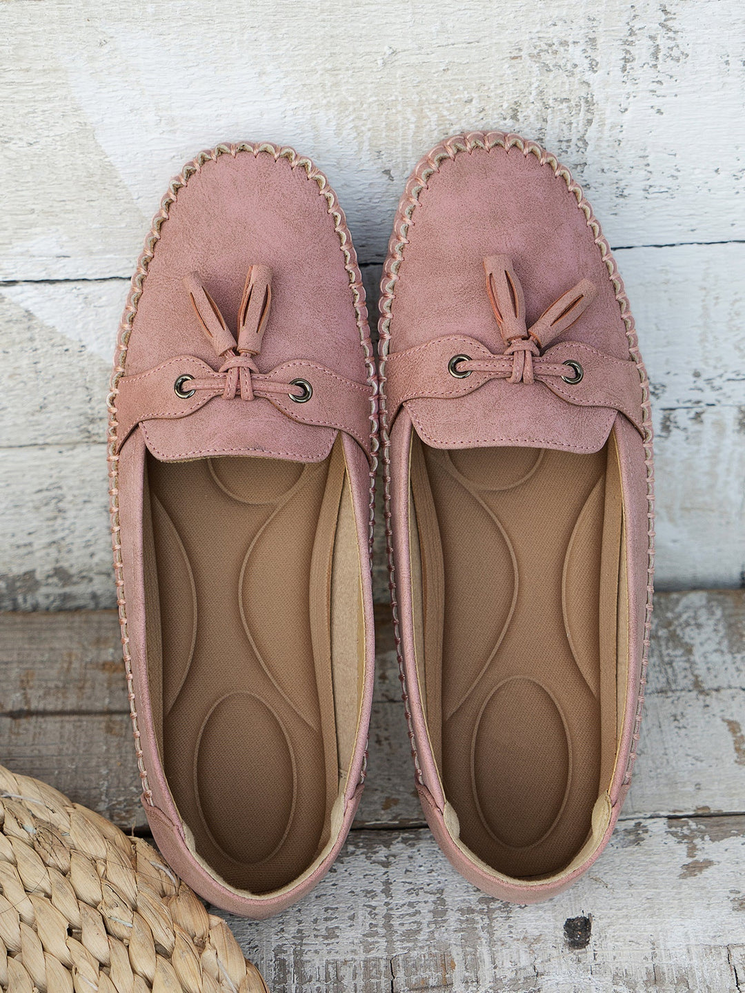 Maya | Comfortable Slip-On Tassel Loafers