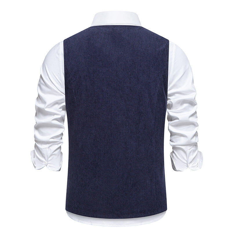 Ryan | Textured Wedding Guest Suit Vest