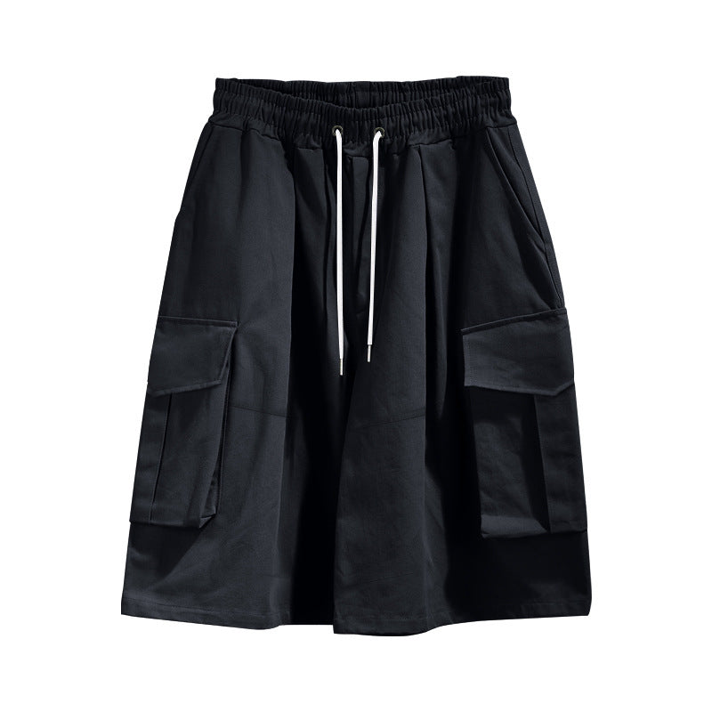 Grover | Men's Wide Leg Cargo Shorts with Oversized Pockets