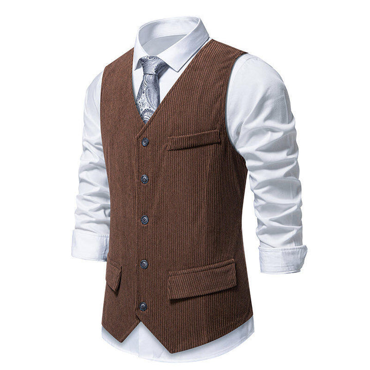 Ryan | Textured Wedding Guest Suit Vest