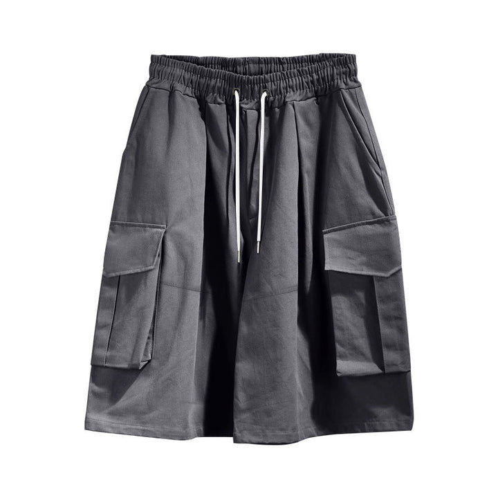 Grover | Men's Wide Leg Cargo Shorts with Oversized Pockets