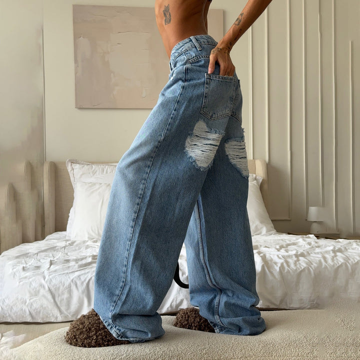 Lena | Baggy Boyfriend Jeans
