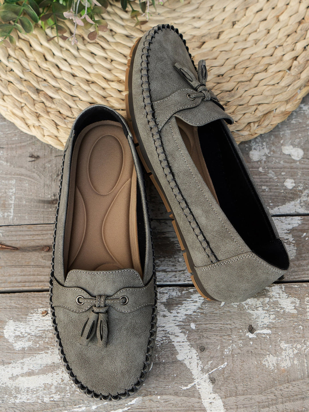Maya | Comfortable Slip-On Tassel Loafers